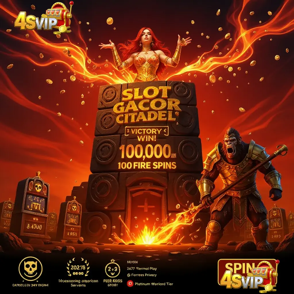 Logo Baru 4SVIP Apk Slot Login Portofolio Kreatif Fenn Studio