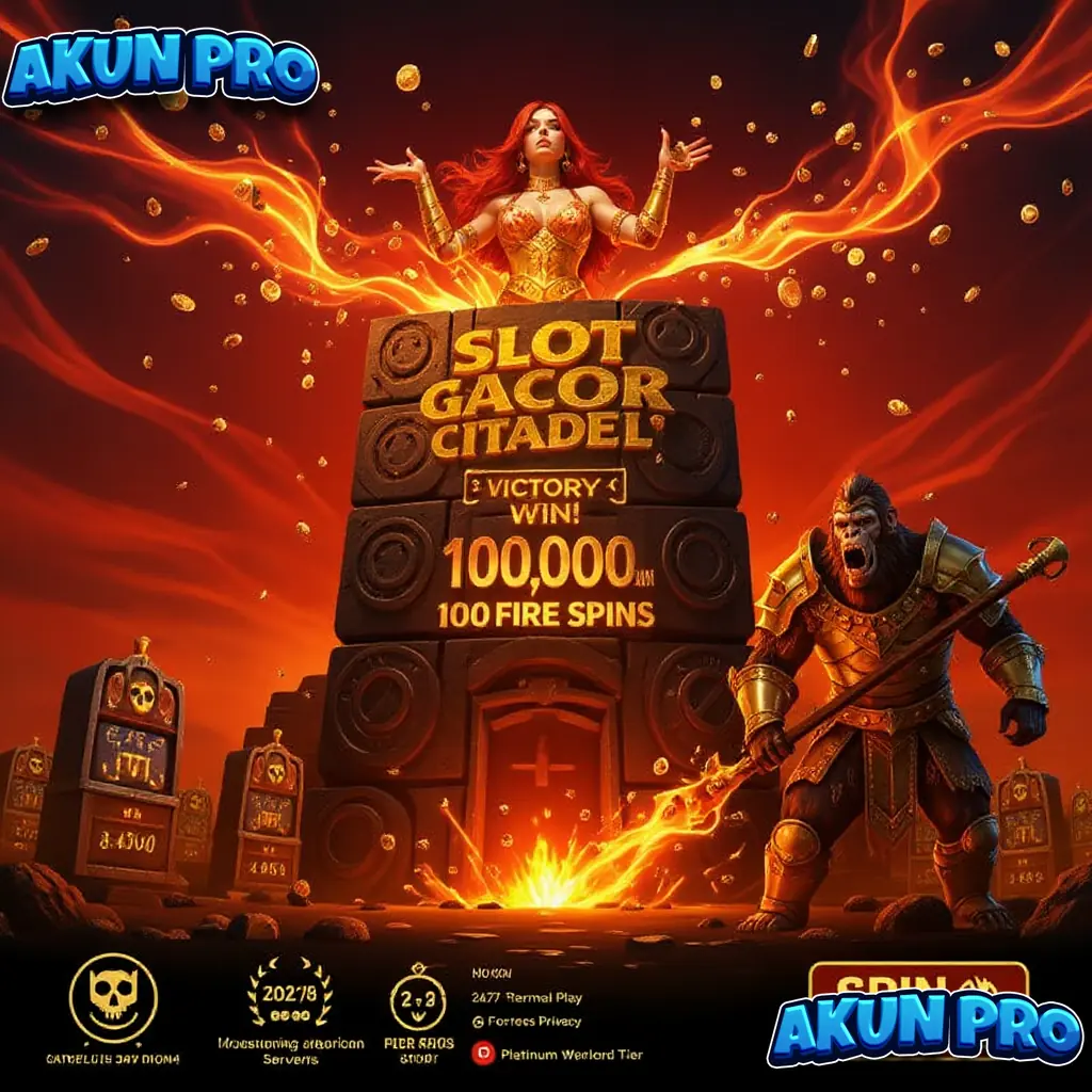 Logo Baru AKUN PRO SERVER GACOR Apk Slot Login Portofolio Kreatif Fenn Studio