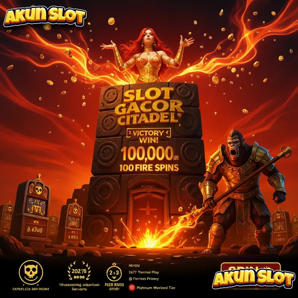 Logo Baru AKUN SLOT GACOR Apk Slot Login Portofolio Kreatif Fenn Studio