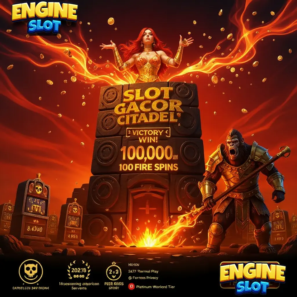 Logo Baru ENGINE SLOT Apk Slot Login Portofolio Kreatif Fenn Studio