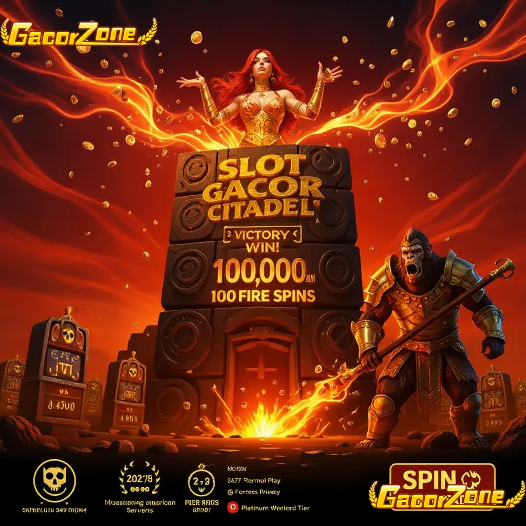 Logo Baru GACORZONE Apk Slot Login Portofolio Kreatif Fenn Studio
