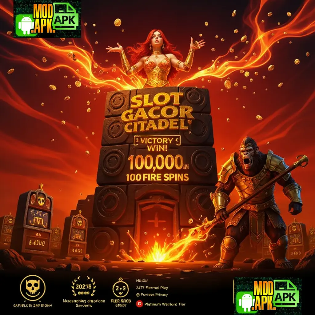 Logo Baru HACK MAD Apk Slot Login Portofolio Kreatif Fenn Studio
