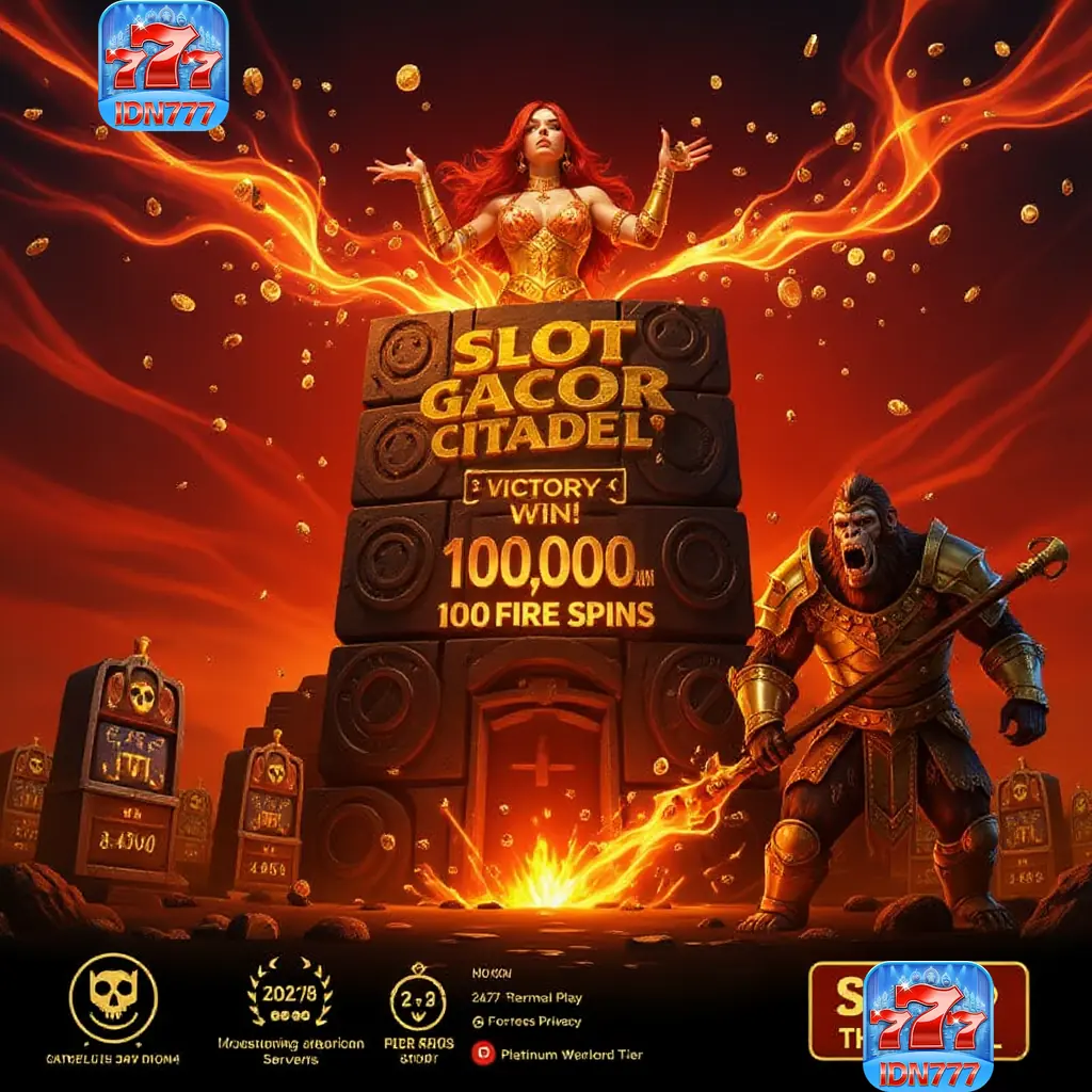 Logo Baru IDN777 Apk Slot Login Portofolio Kreatif Fenn Studio