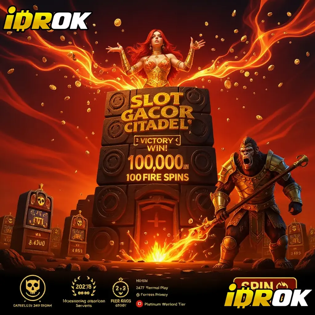 Logo Baru IDROK Apk Slot Login Portofolio Kreatif Fenn Studio