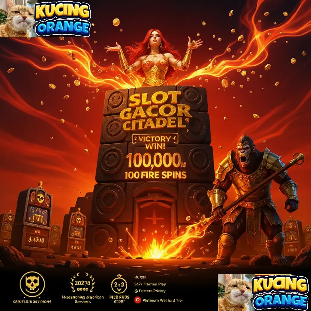 Logo Baru KUCING ORANGE SLOT Apk Slot Login Portofolio Kreatif Fenn Studio