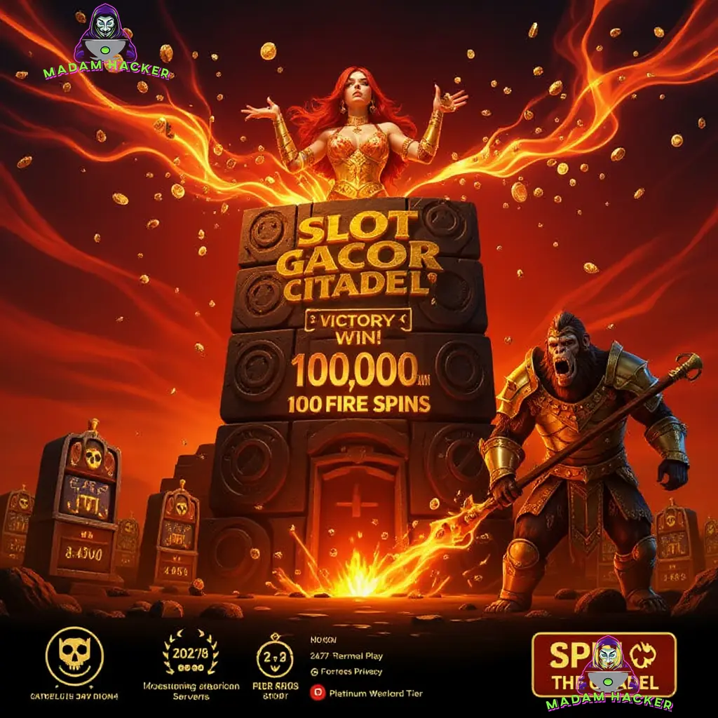 Logo Baru MADAM HACKER CHEAT Apk Slot Login Portofolio Kreatif Fenn Studio