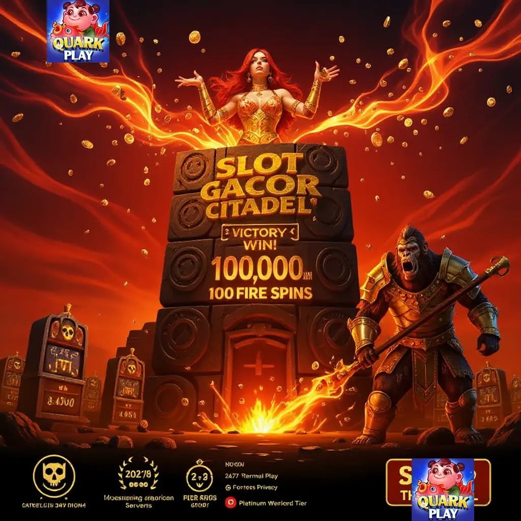 Logo Baru QUARK PLAY Apk Slot Login Portofolio Kreatif Fenn Studio
